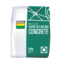 BORAL Rapid Set Concrete Bags 20Kg