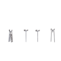 METAL BATTEN-HOLDERS