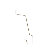 PRE-SHAPED BRACING HOOKS FOR RIDGE TILES