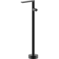 Floor  Mounted  Spout and  Mixer-  Matte  Black
