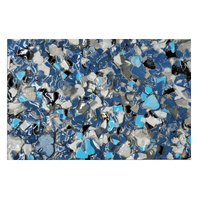 1KG Epoxy Vinyl Flake Flooring -Tourmaline Grey Base